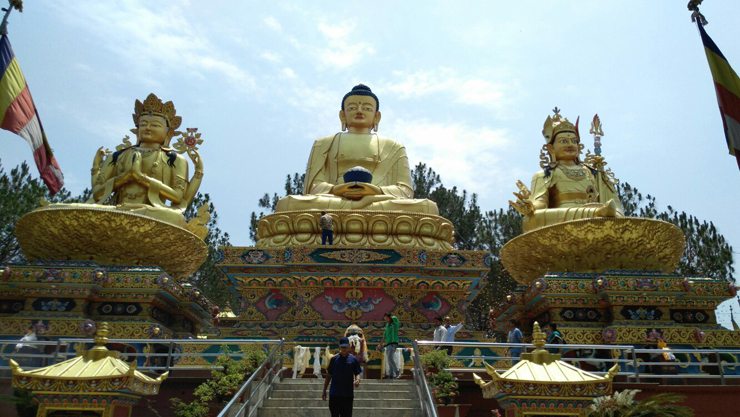 Непал, Катманду, Будда парк